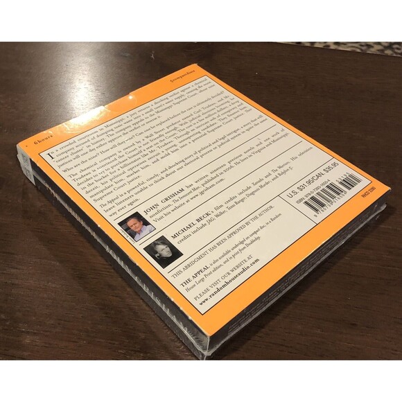 The Appeal Audiobook on 5 CDs John Grisham Random House Audio Michael Beck New - Picture 3 of 4